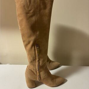 Sam Edelman Tan Suede Women's Knee-High Boots